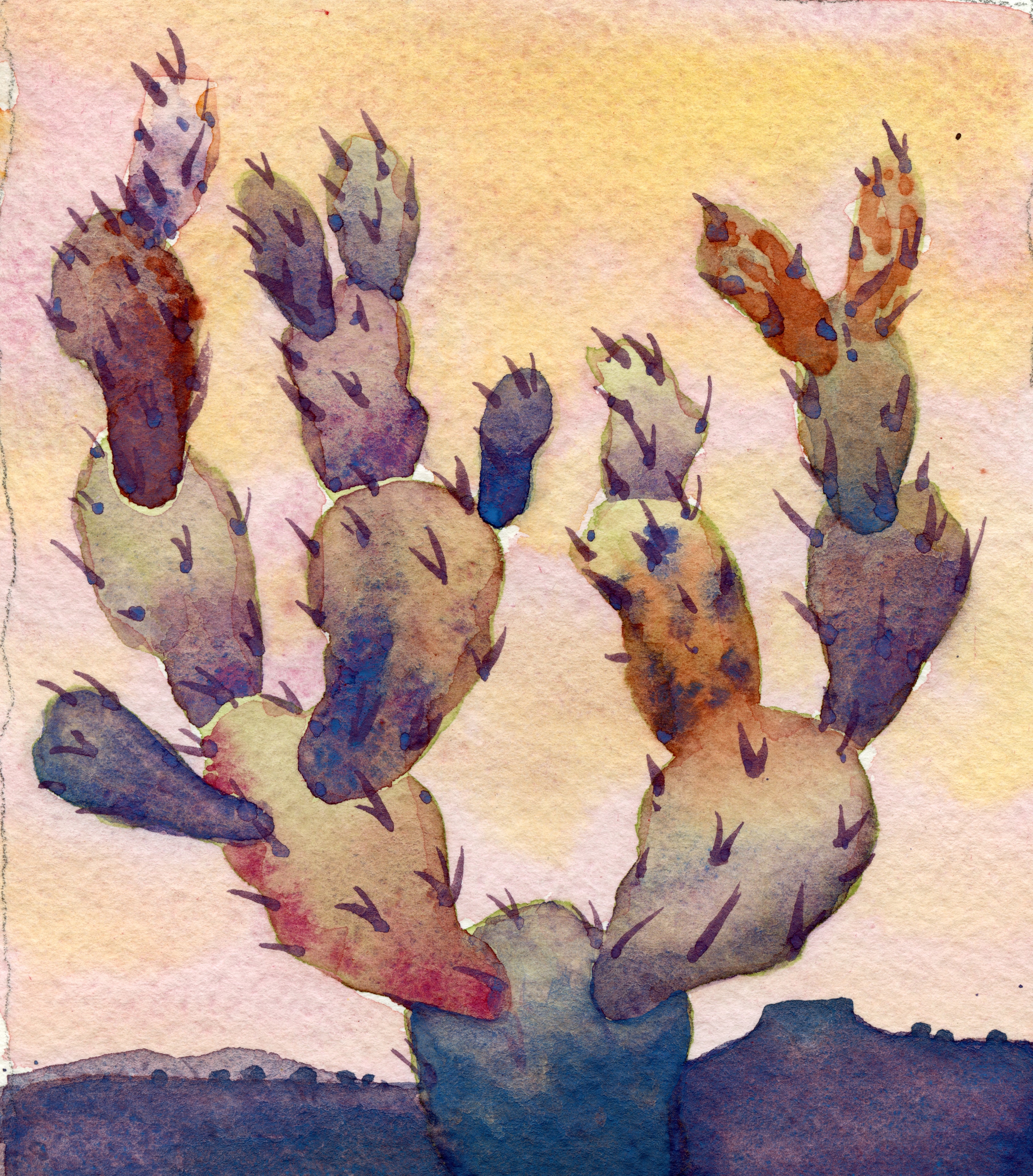 Wild Muse — watercolor by Sean Hudson